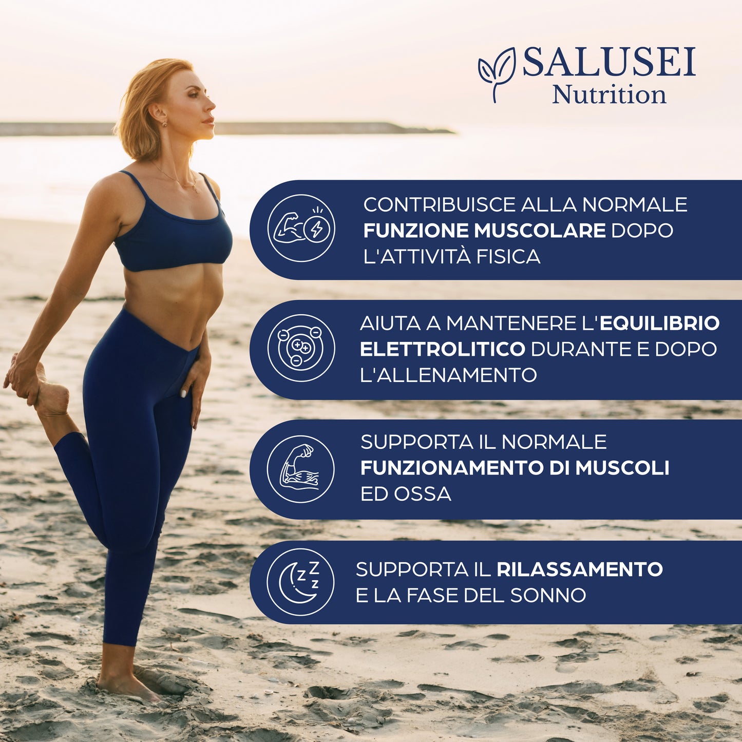 Magnesio Bisglicinato 1876mg con Vitamina B6, 120 capsule