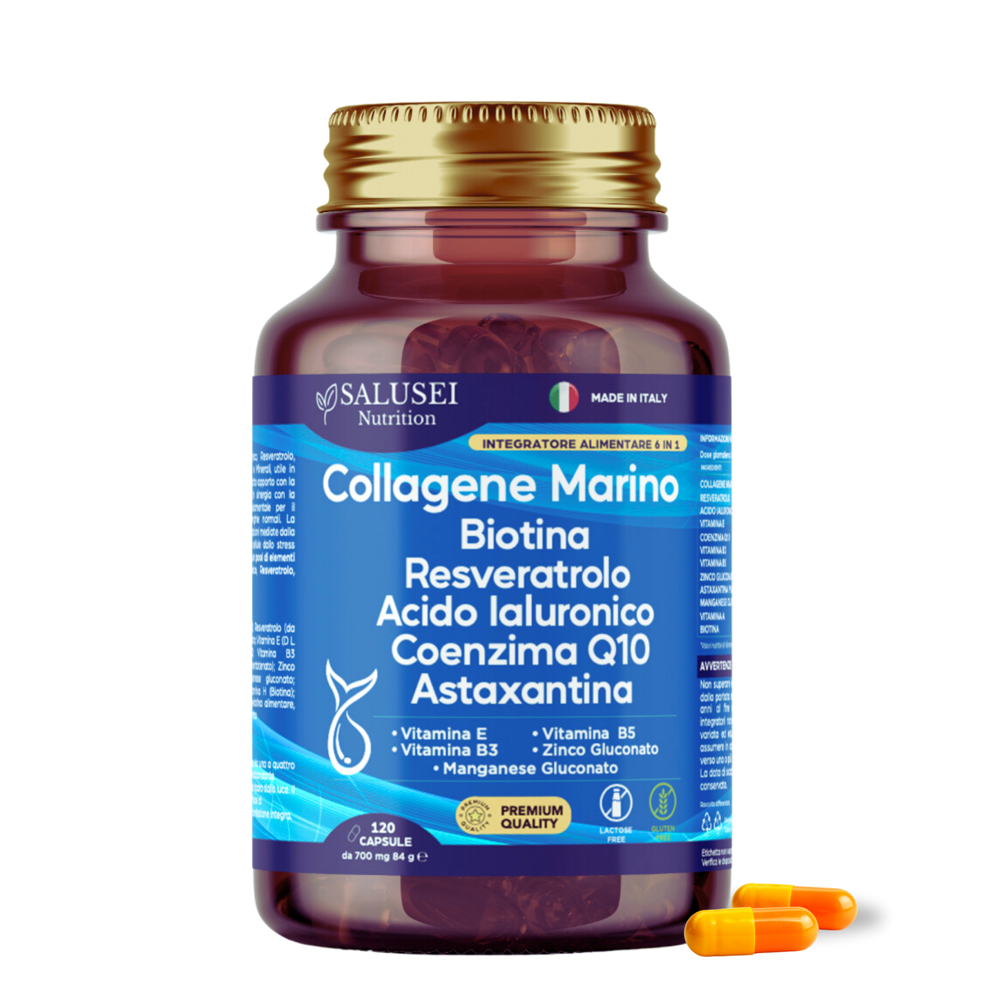 Integratore Collagene Marino SALUSEI Nutrition