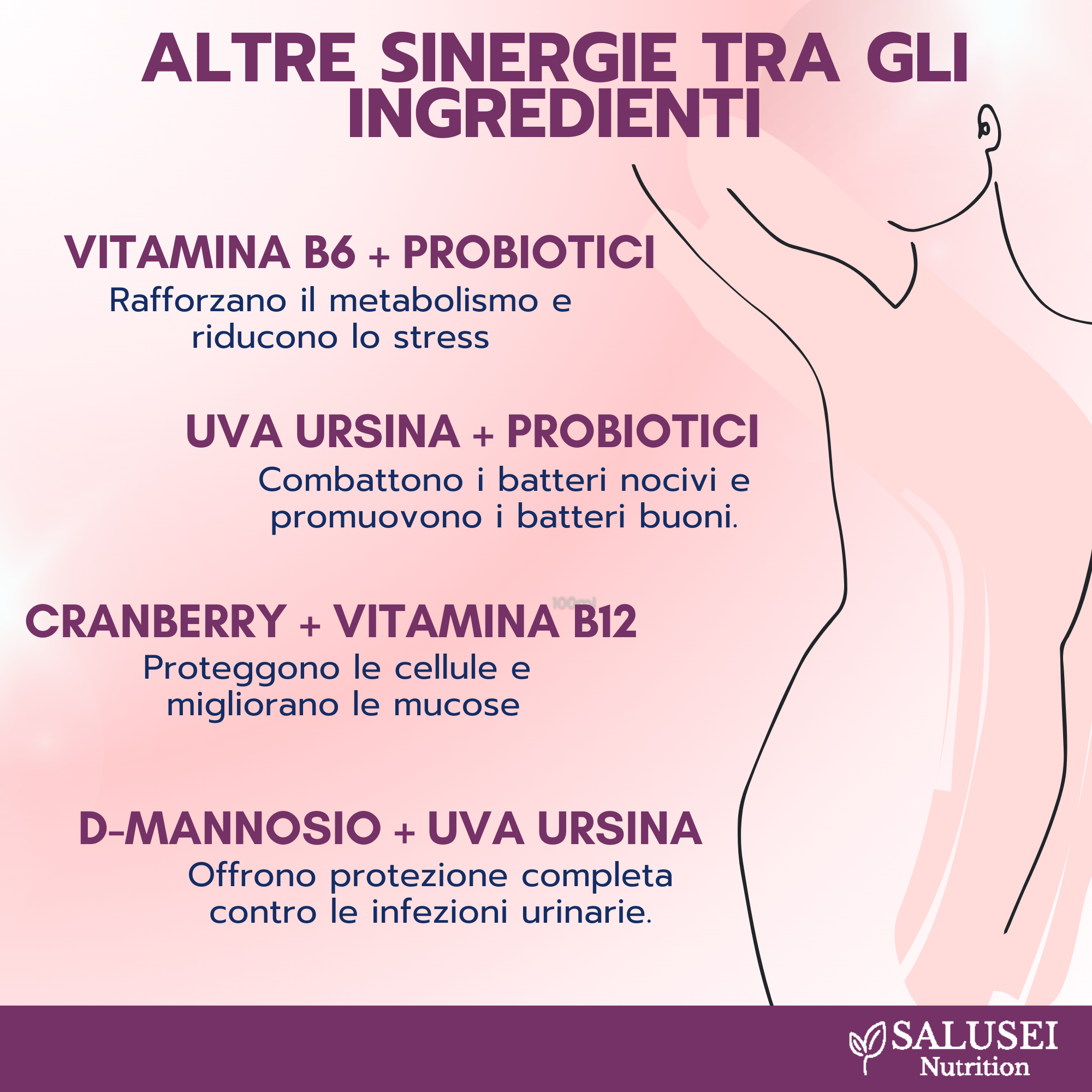 Capsule Probiotici Donna SALUSEI Nutrition