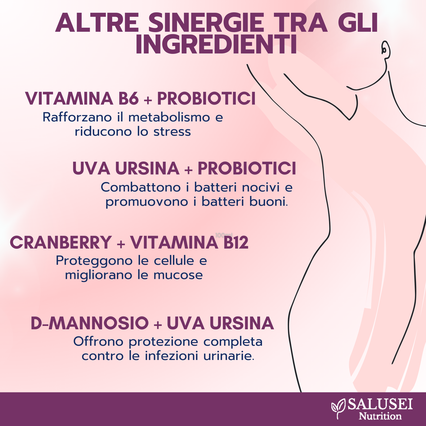 Capsule Probiotici Donna SALUSEI Nutrition